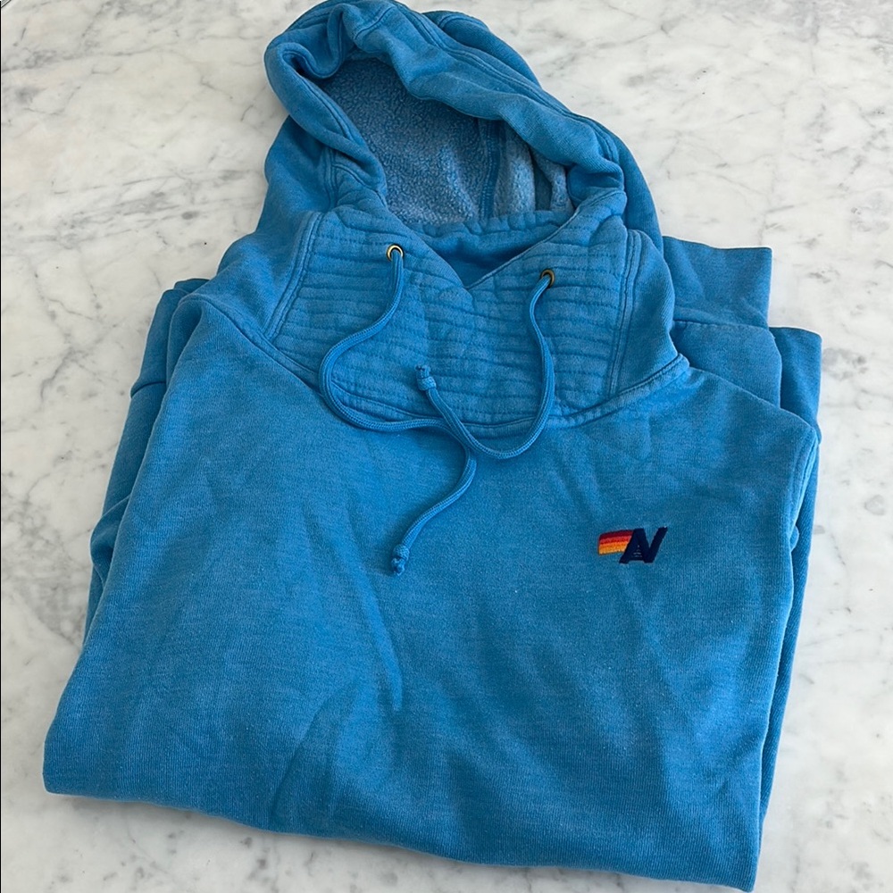 Aviator Nation Blue Sweatshirt Hoodie